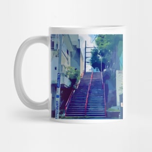 Famous Stair in Japan Mug